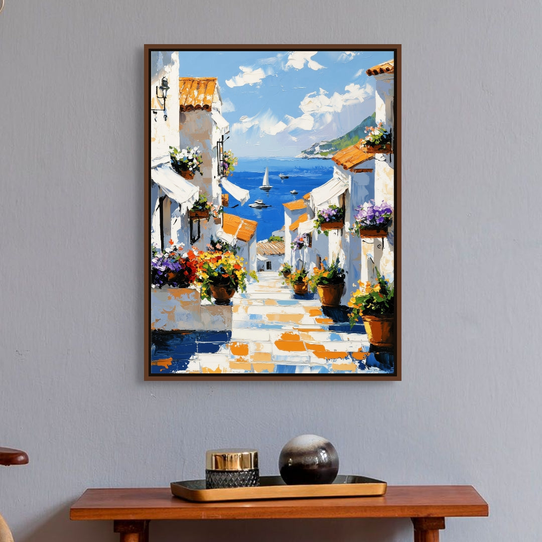 D0410-coastal-path-hand-painted-wall-art-hallway-room-image-room-f-walnut