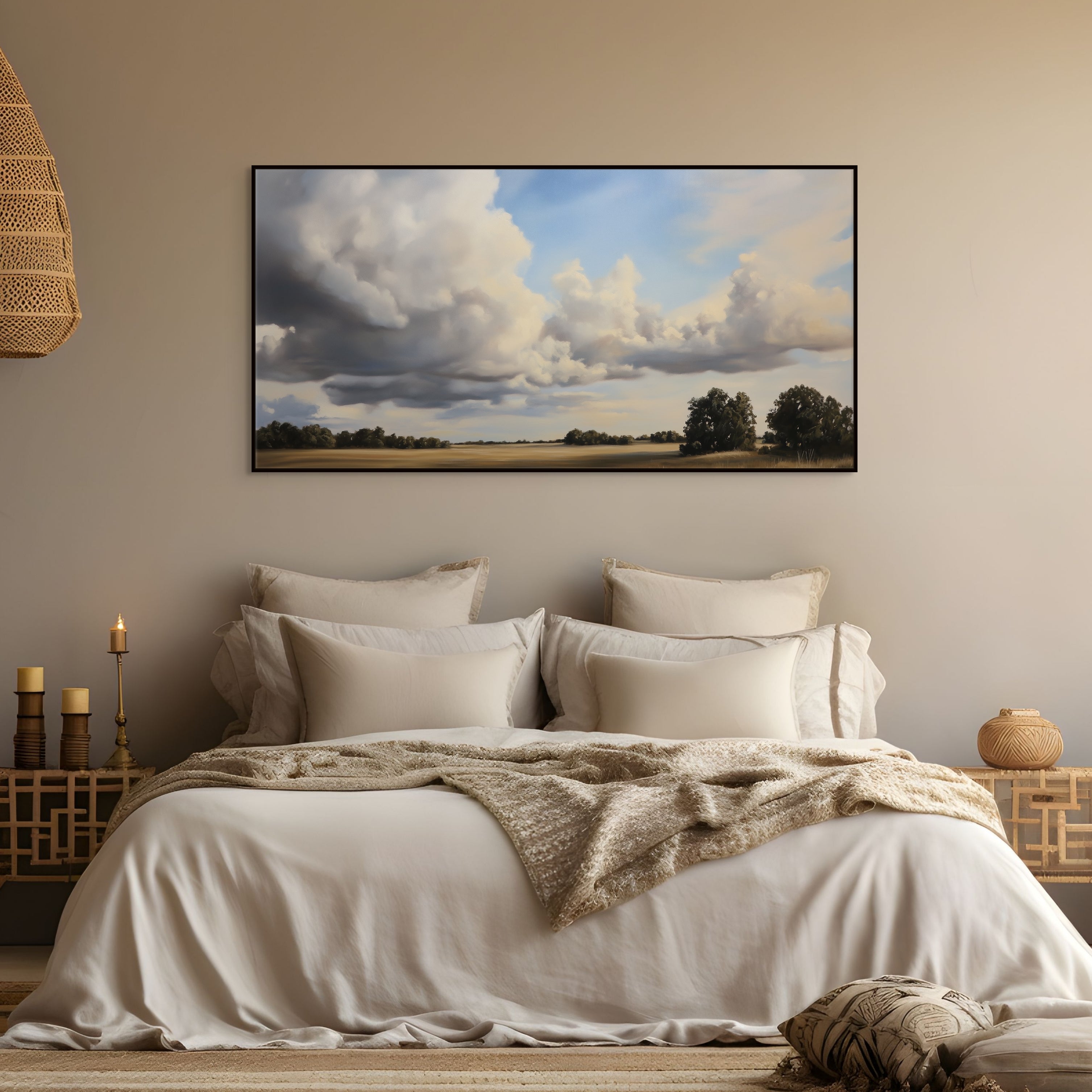 D0413-hand-painted-wall-art-bed-room-image-room-f-black