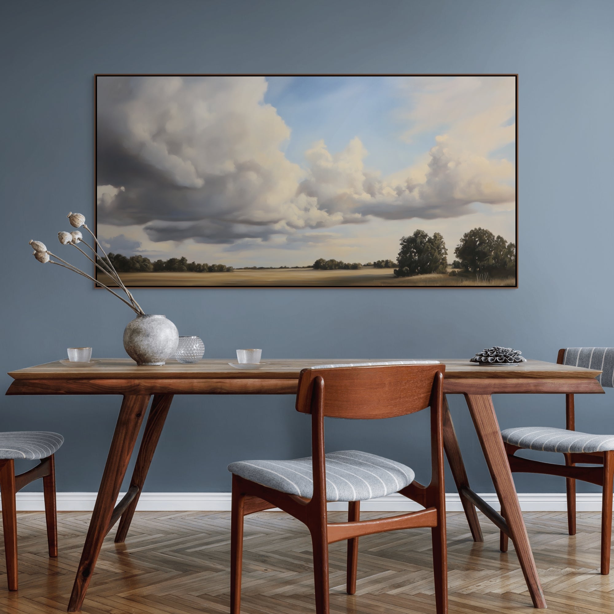 D0413-hand-painted-wall-art-dining-room-image-room-f-walnut