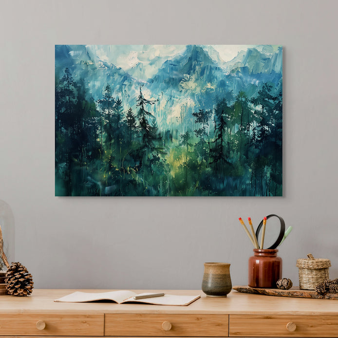 D0418-hand-painted-wall-art-office-room-image-room-f-wrapped