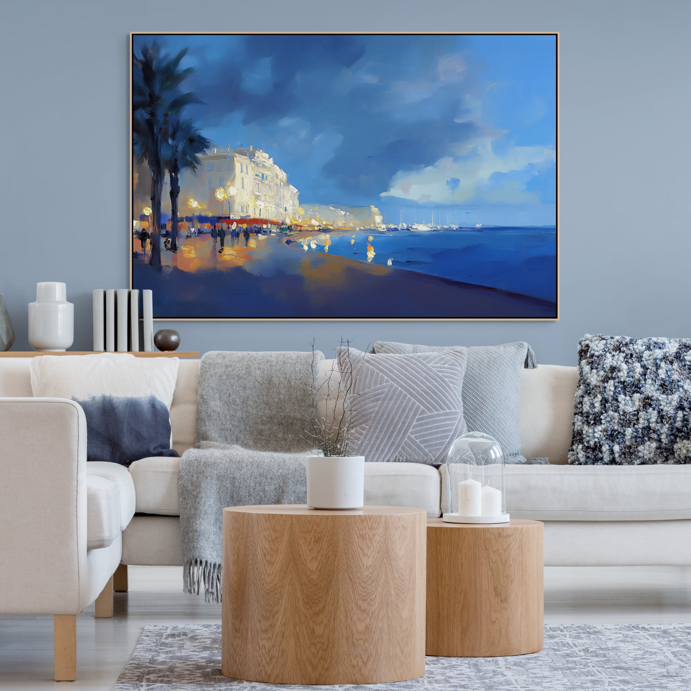 D0419-hand-painted-wall-art-living-room-image