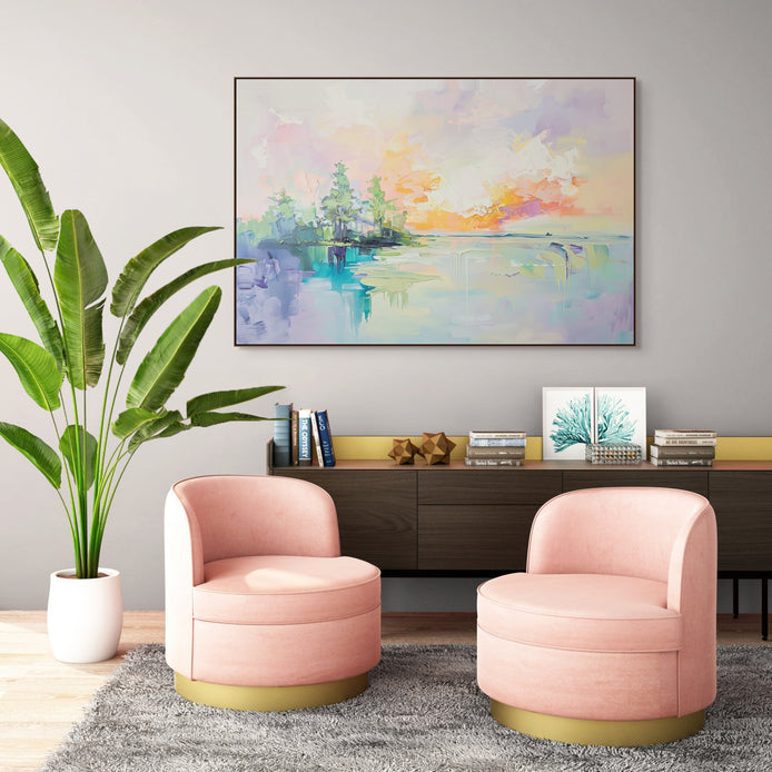 D0420-hand-painted-wall-art-living-room-image-room-f-walnut
