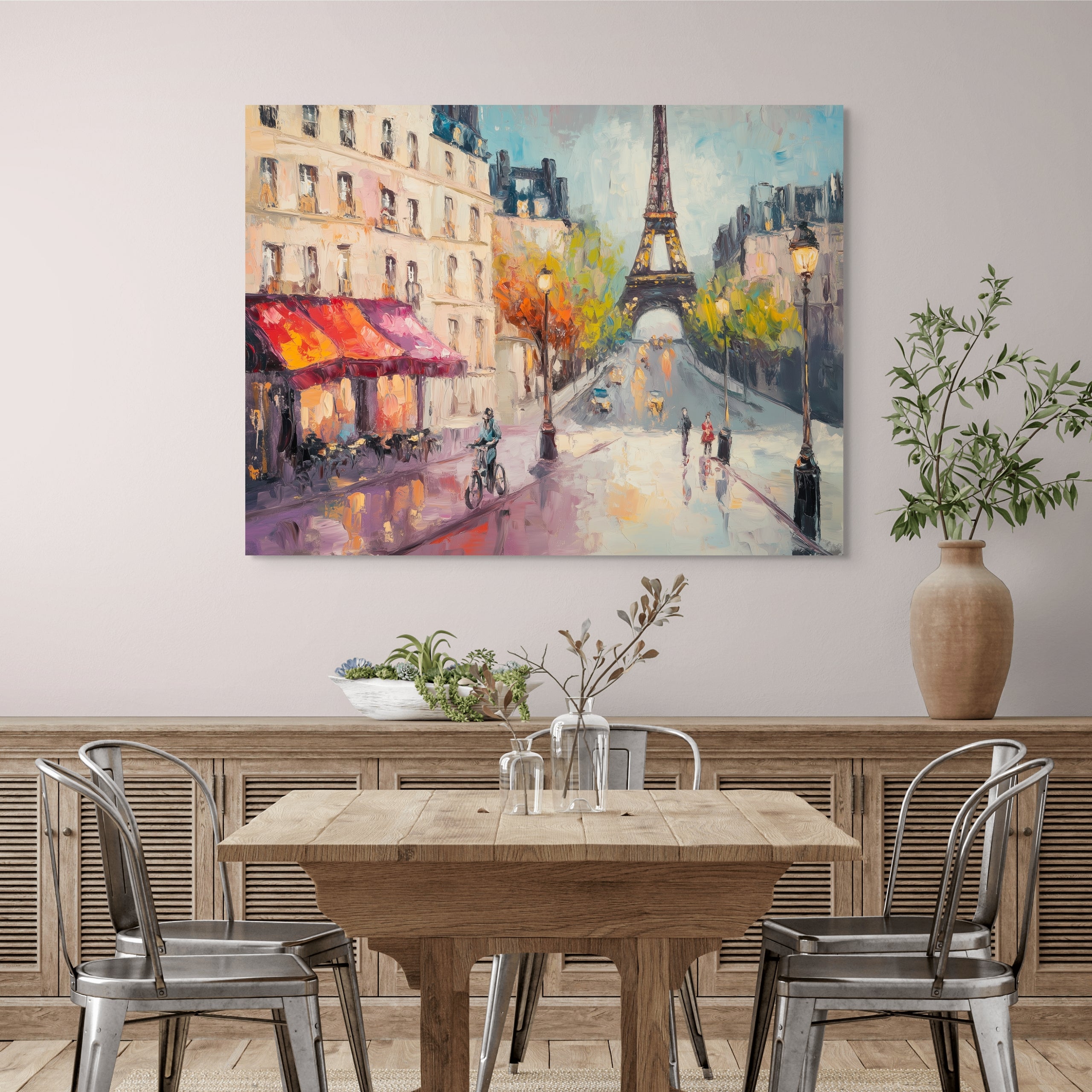 D0422-hand-painted-wall-art-dining-room-image