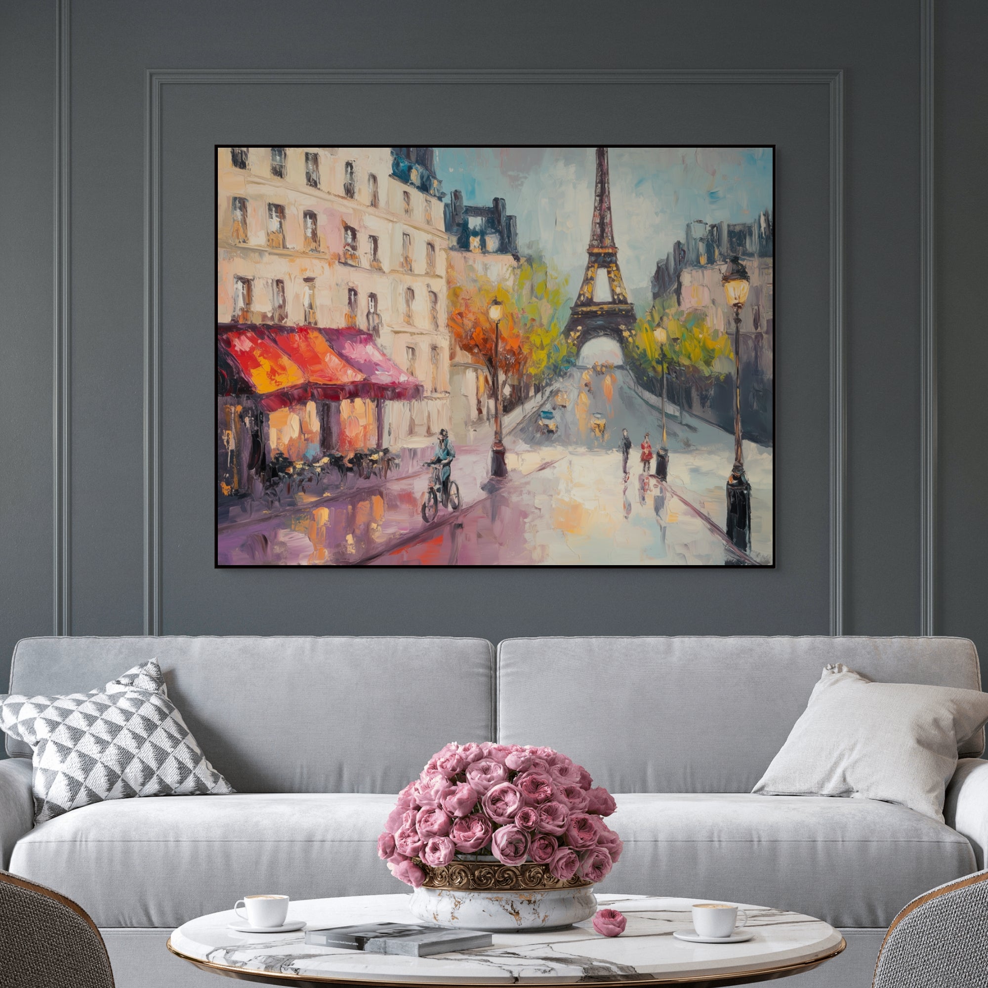 D0422-hand-painted-wall-art-living-room-image-room-f-black