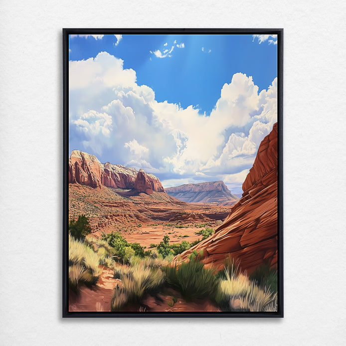 D0429-hand-painted-wall-art_06_3x4-vertical-frame-black.psd
