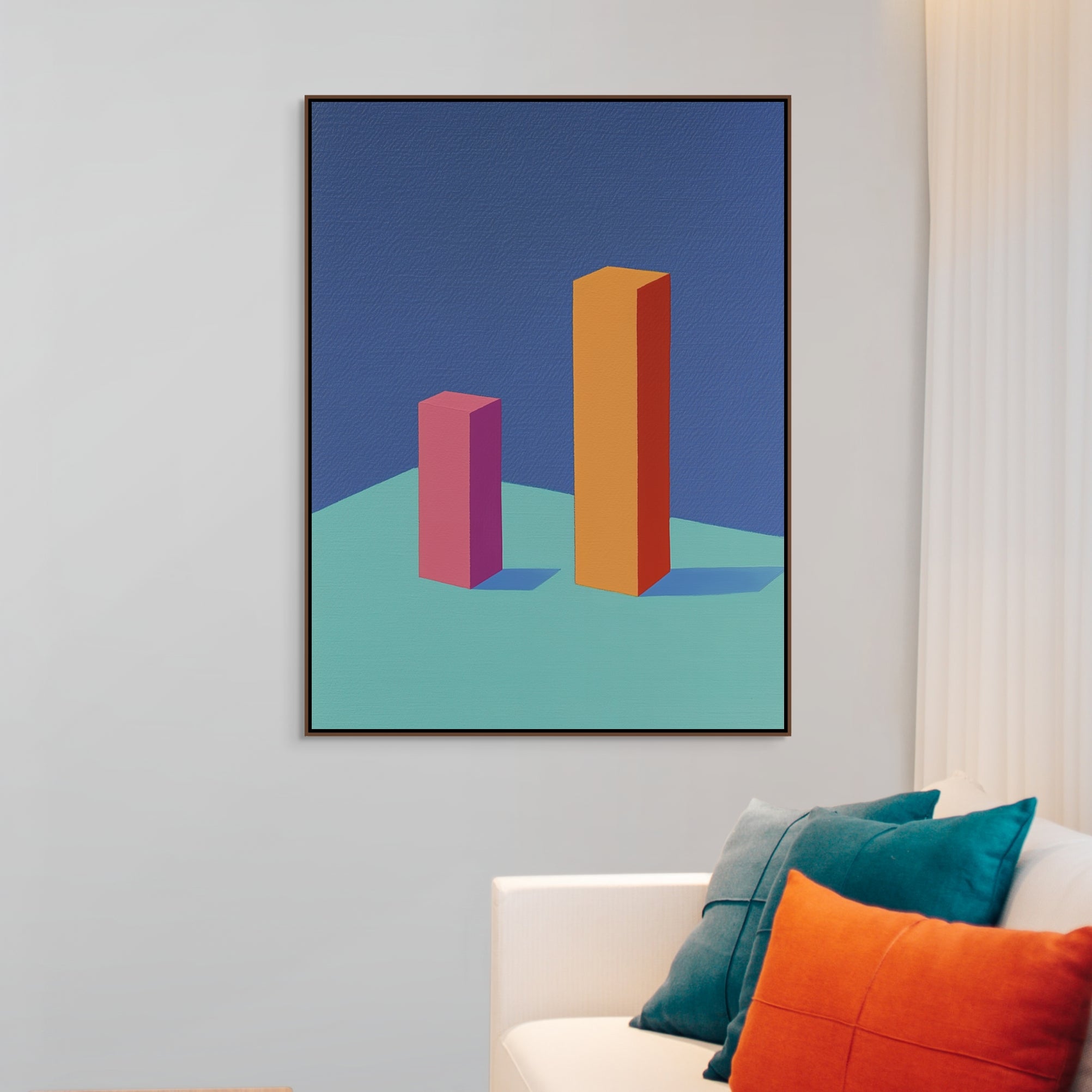 D0433-hand-painted-wall-art-living-room-image