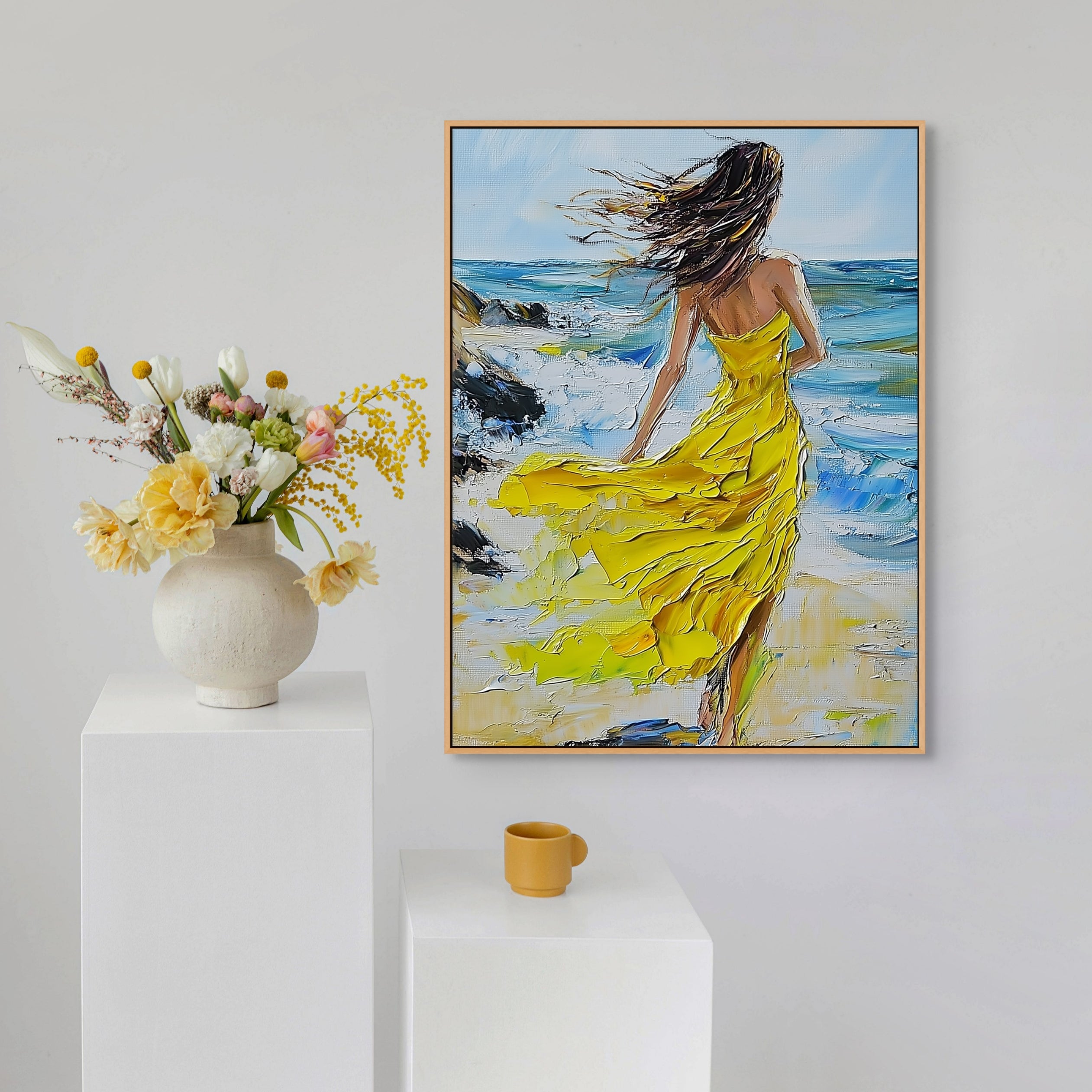 D0435-hand-painted-wall-art-hallway-room-image