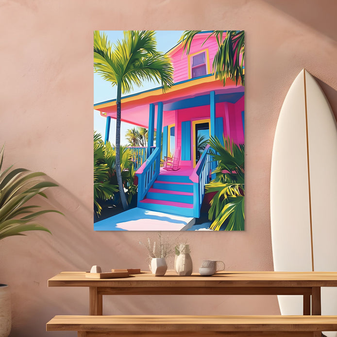 D0436-hand-painted-wall-art-outdoor-room-image-room-f-wrapped