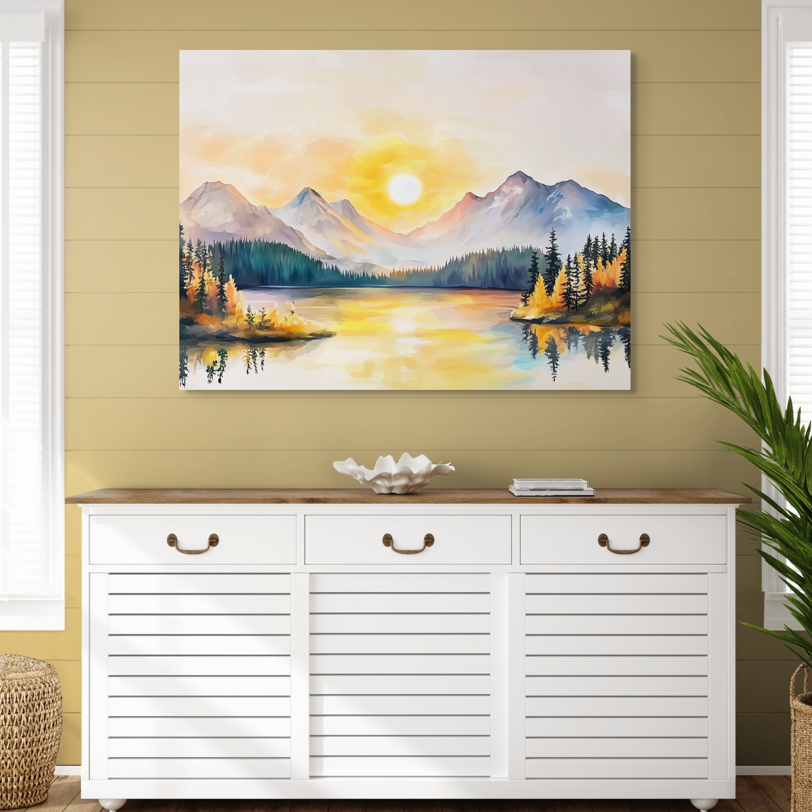 D0437-hand-painted-wall-art-hallway-room-image-room-f-wrapped