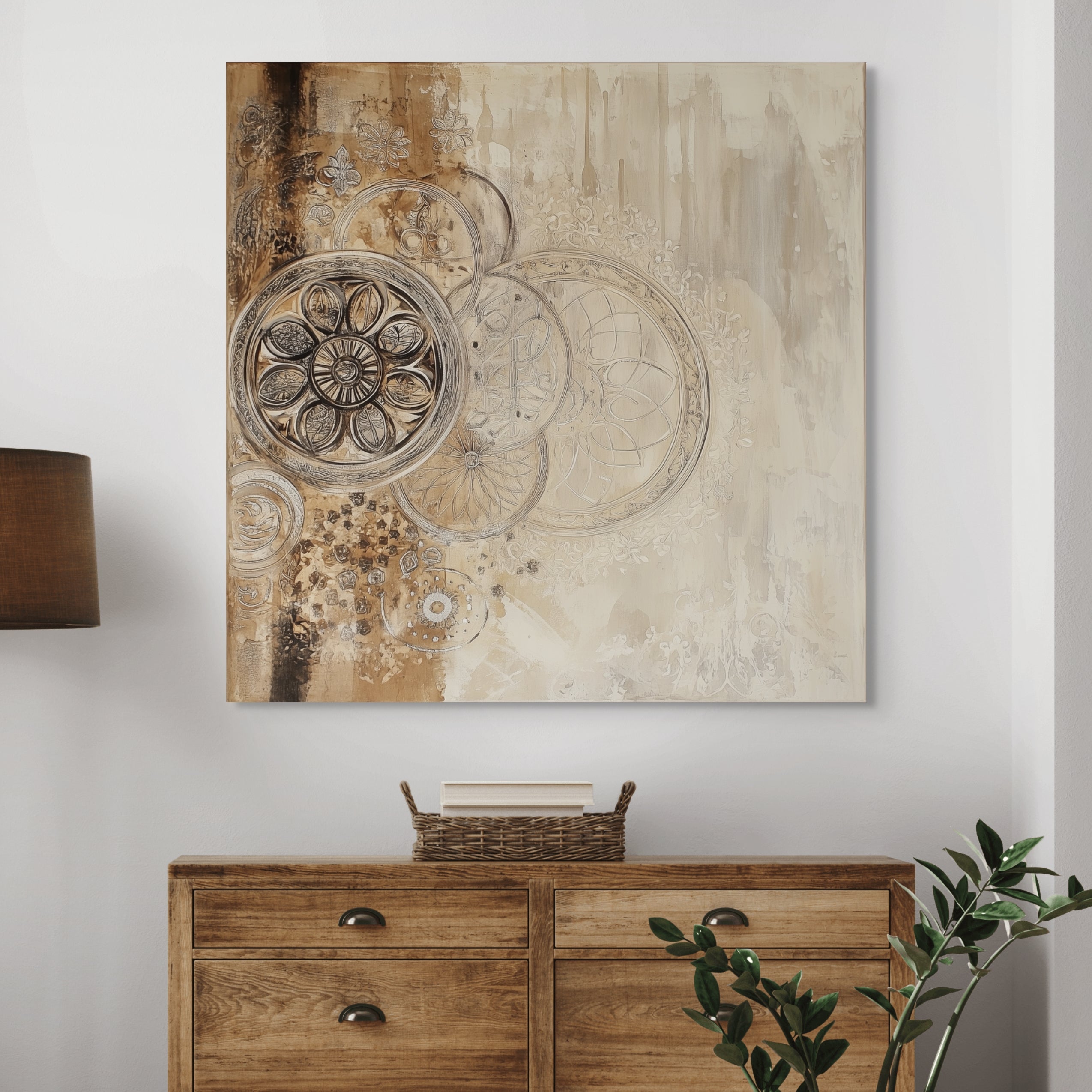D0438-hand-painted-wall-art-hallway-room-image