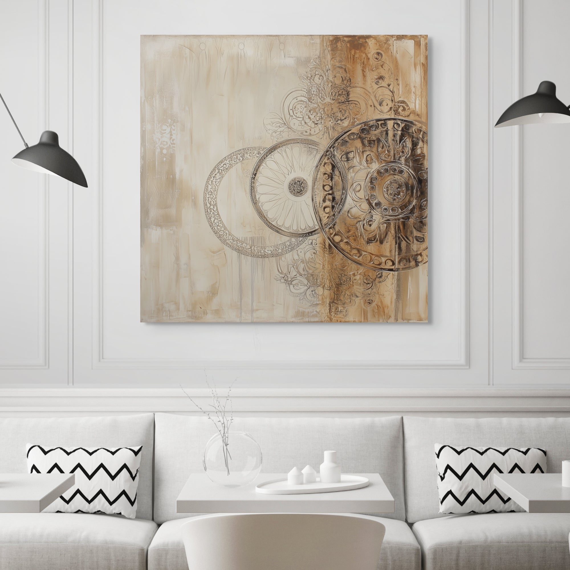 D0439-hand-painted-wall-art-business-room-image-room-f-wrapped