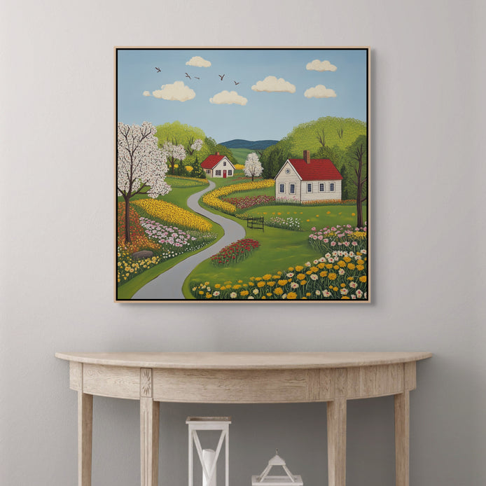 D0442-hand-painted-wall-art-hallway-room-image-room-f-natural