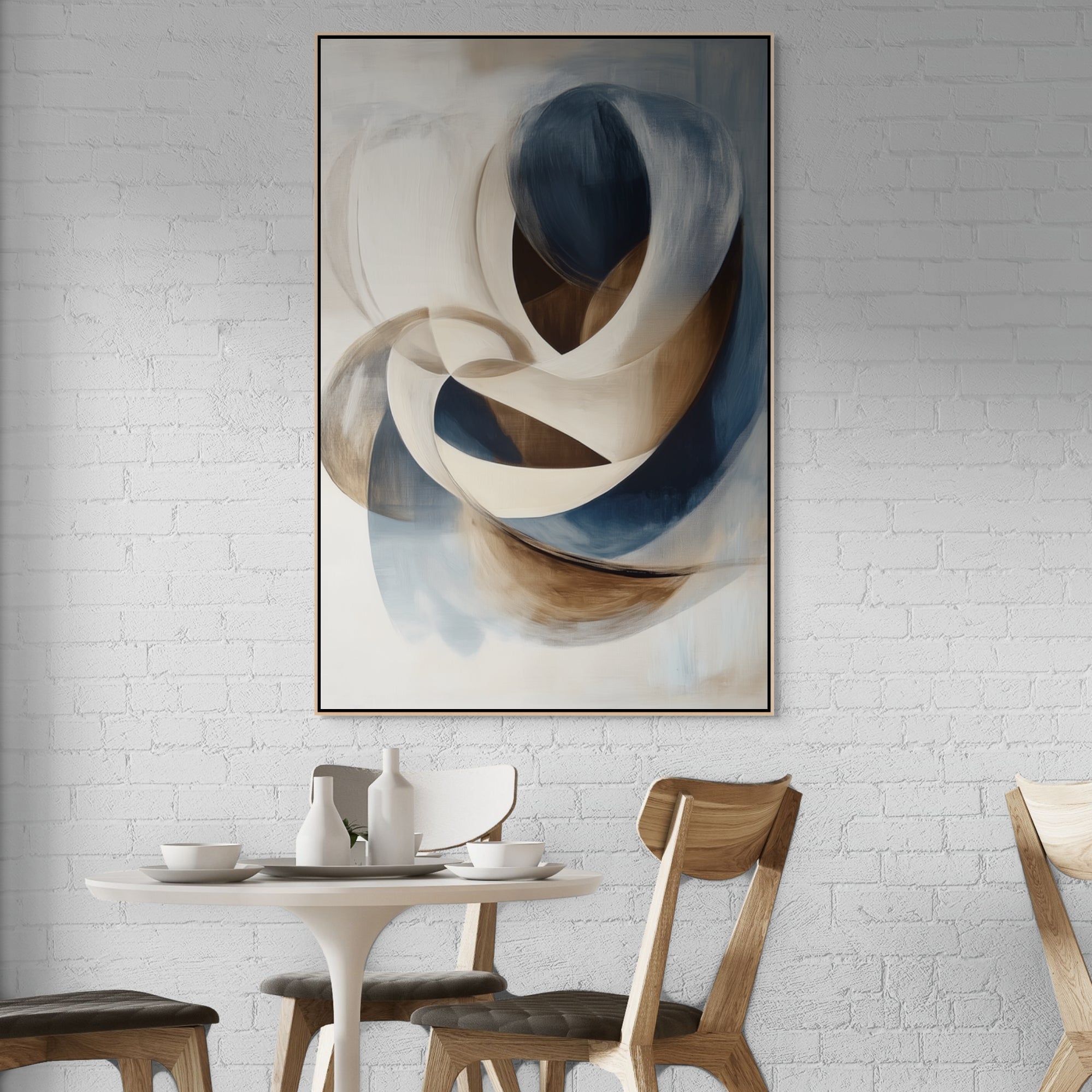 D0445-hand-painted-wall-art-business-room-image