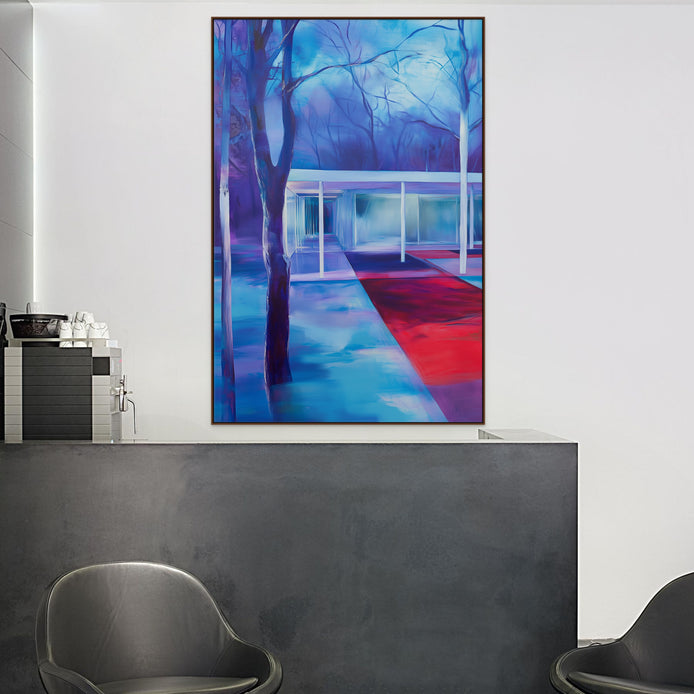 D0451-hand-painted-wall-art-business-room-image-room-f-walnut