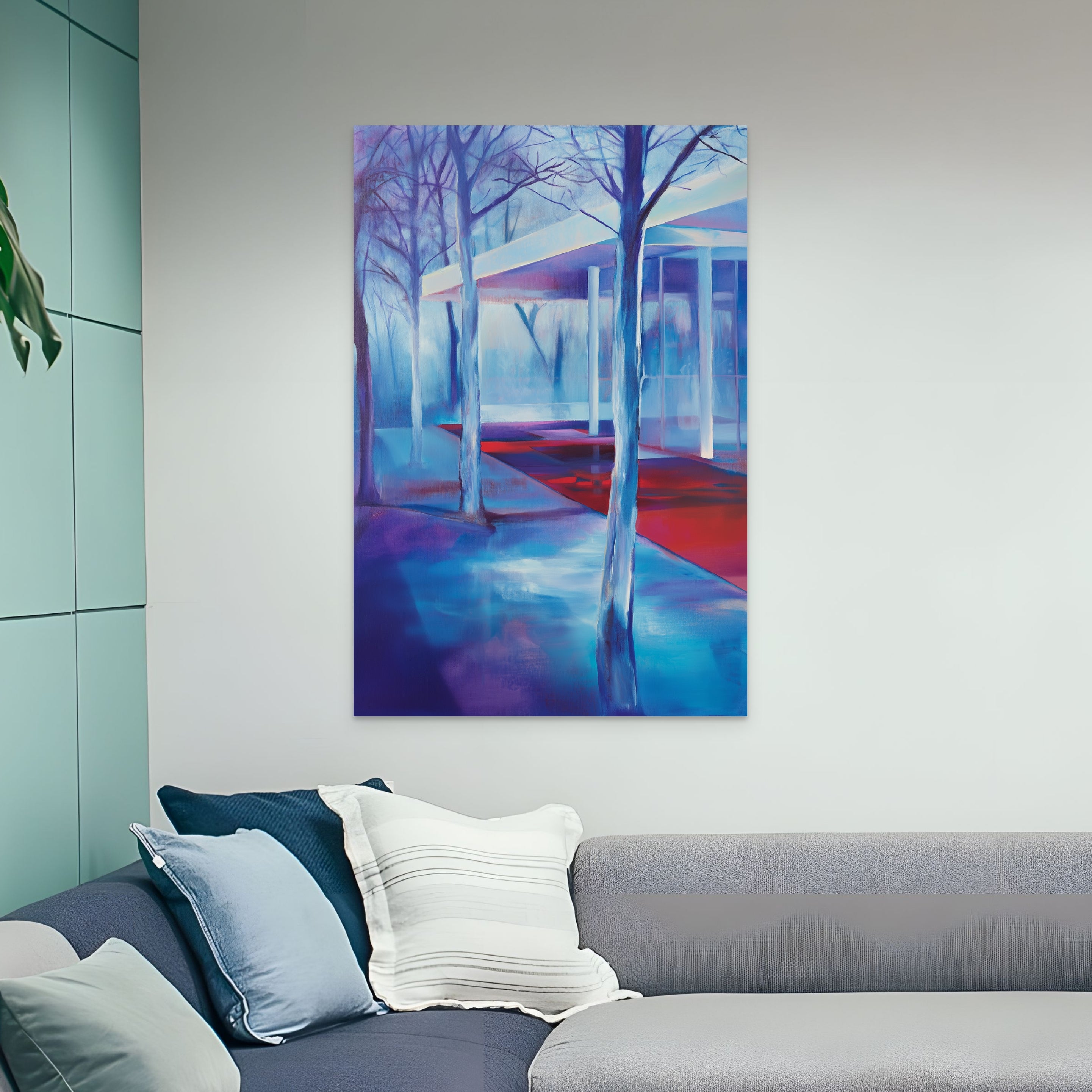 D0452-hand-painted-wall-art-living-room-image