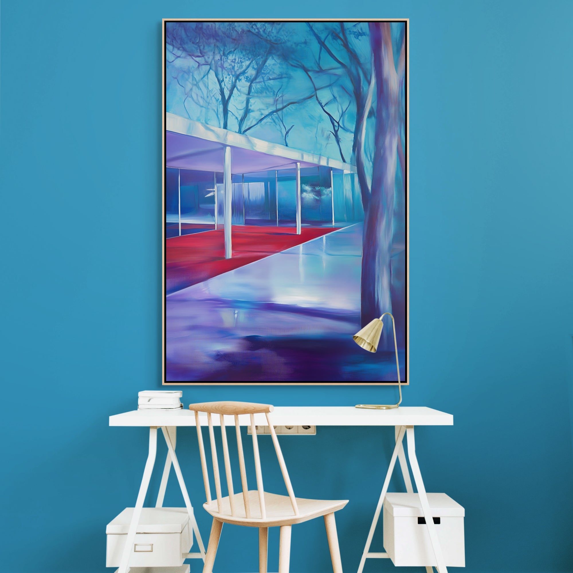 D0453-hand-painted-wall-art-office-room-image-room-f-natural