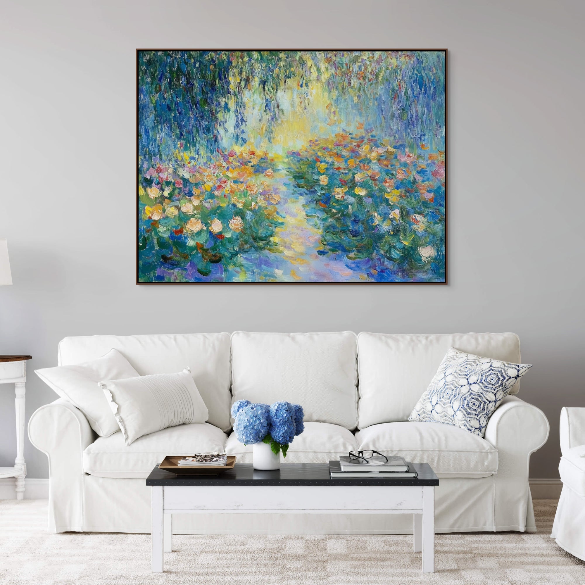 D0456-hand-painted-wall-art-living-room-image