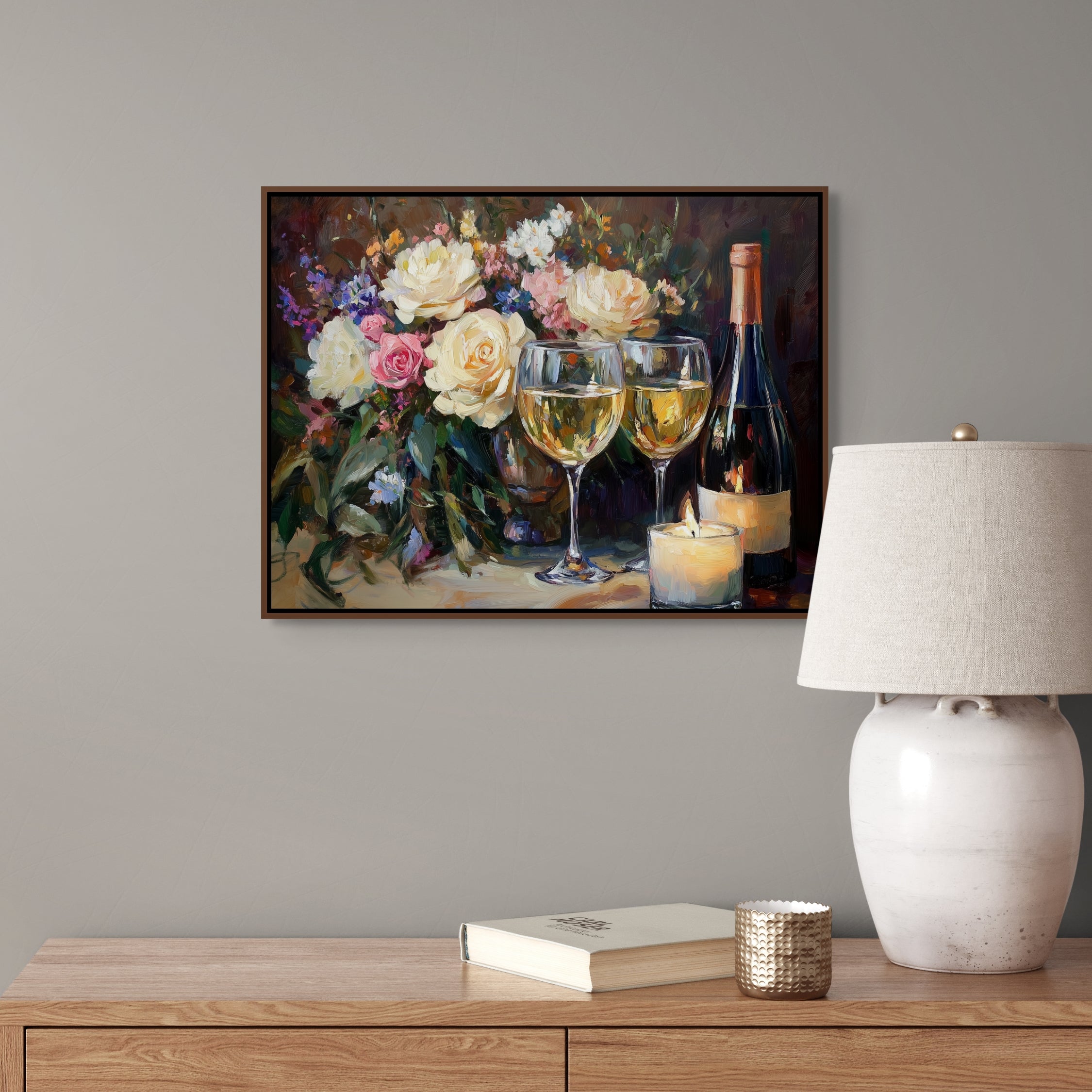 D0458-hand-painted-wall-art-hallway-room-image-room-f-walnut