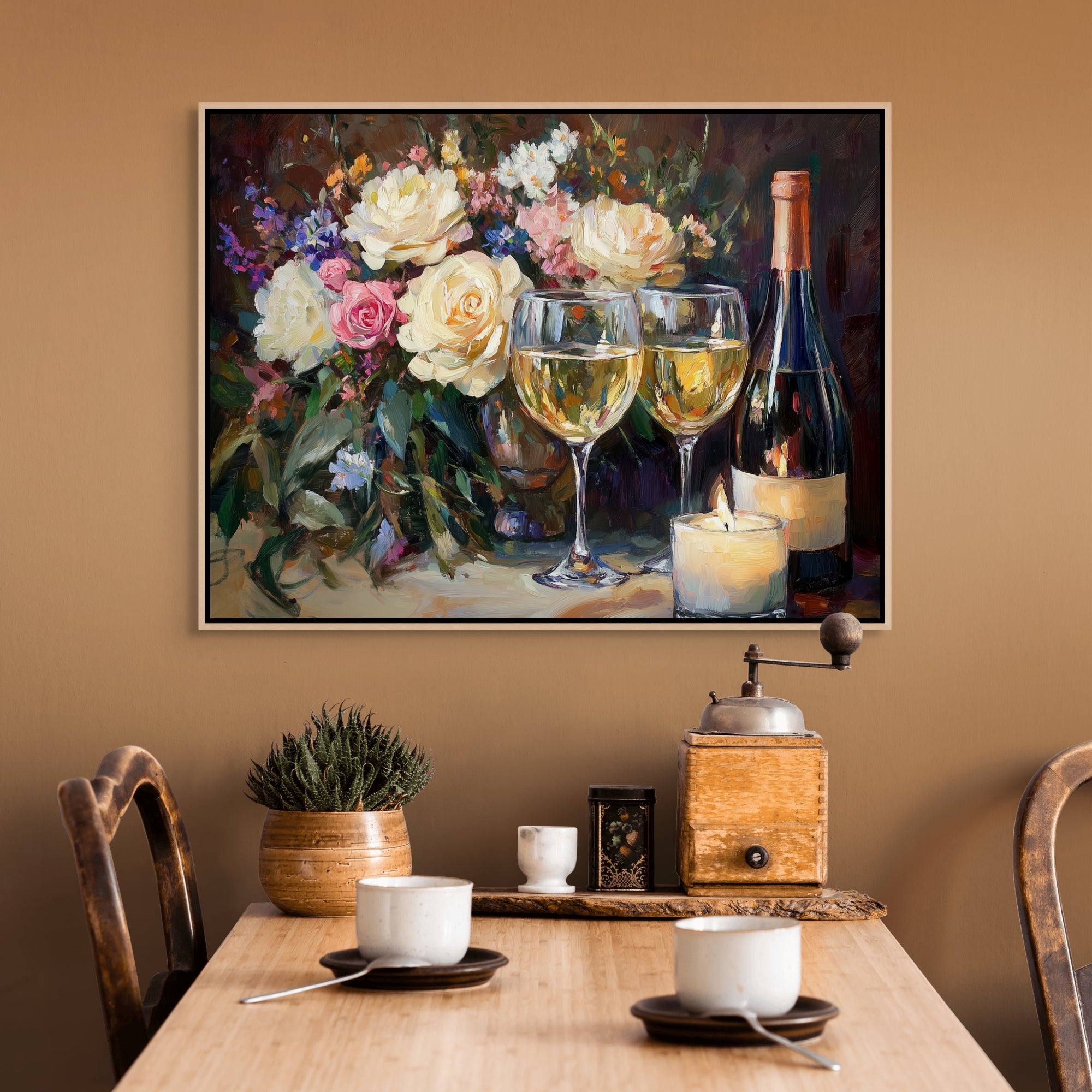 D0458-hand-painted-wall-art-kitchen-room-image-room-f-natural