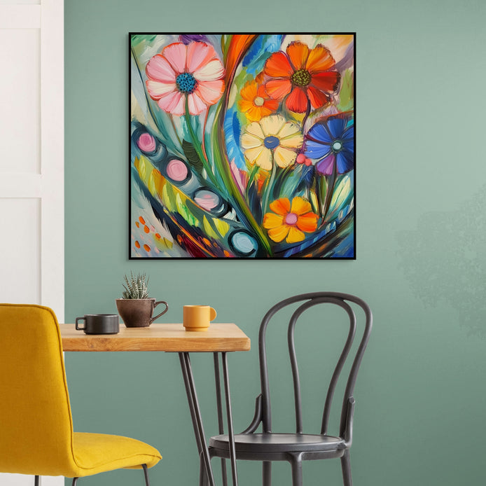 D0462-hand-painted-wall-art-dining-room-image-room-f-black