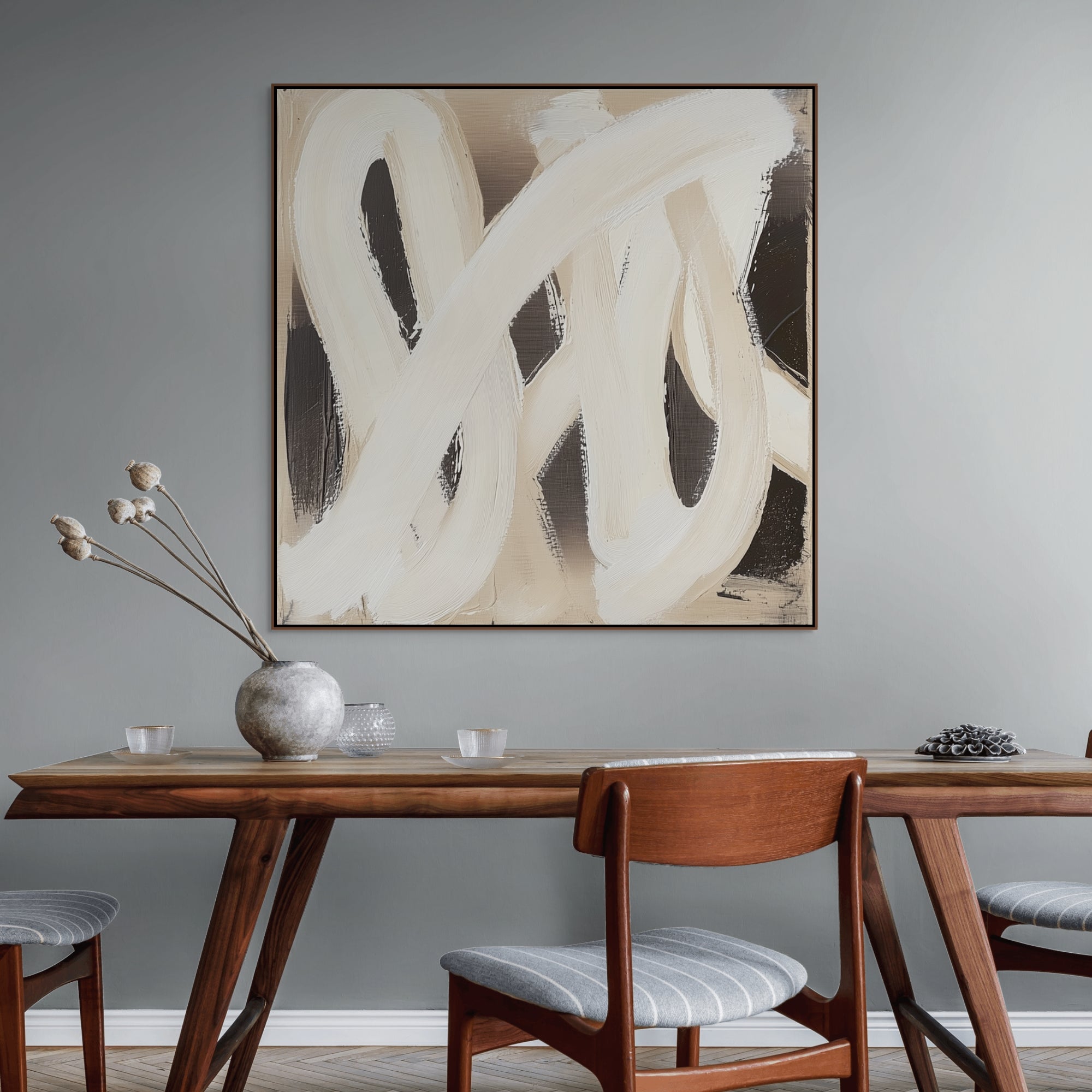 D0464-hand-painted-wall-art-dining-room-image-room-f-walnut