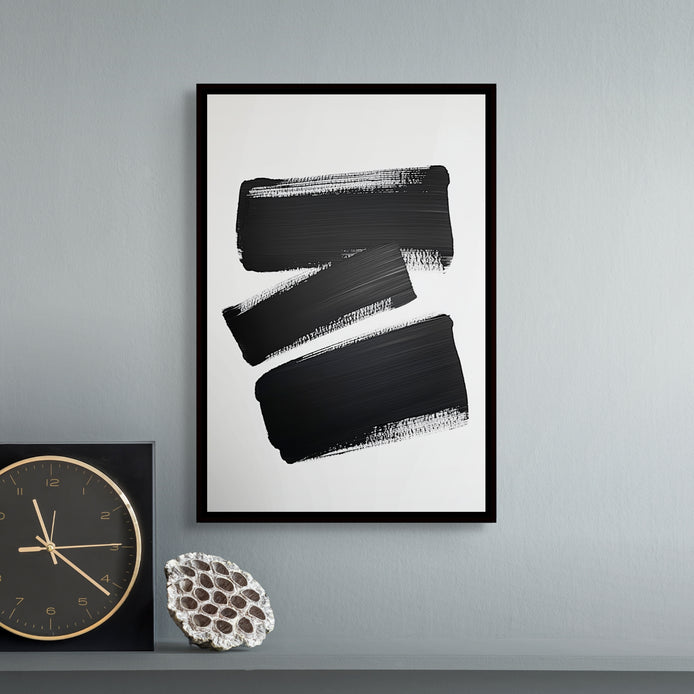 D0467-hand-painted-wall-art-hallway-room-image-room-f-black