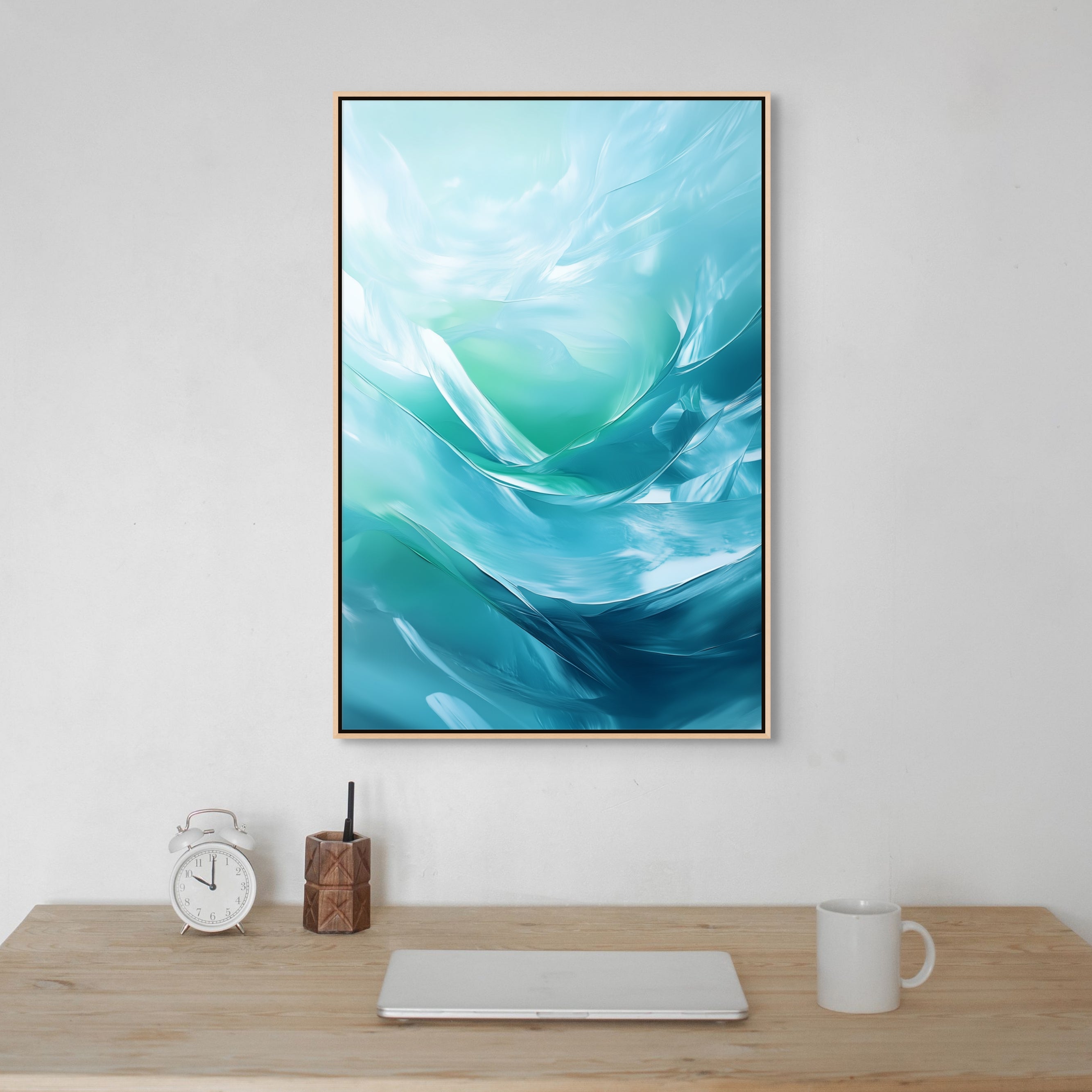 D0472-hand-painted-wall-art-office-room-image