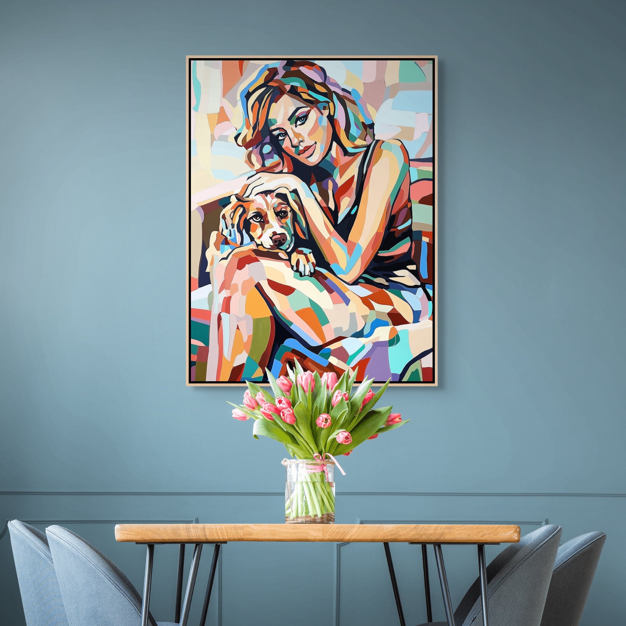 D0473-hand-painted-wall-art-dining-room-image