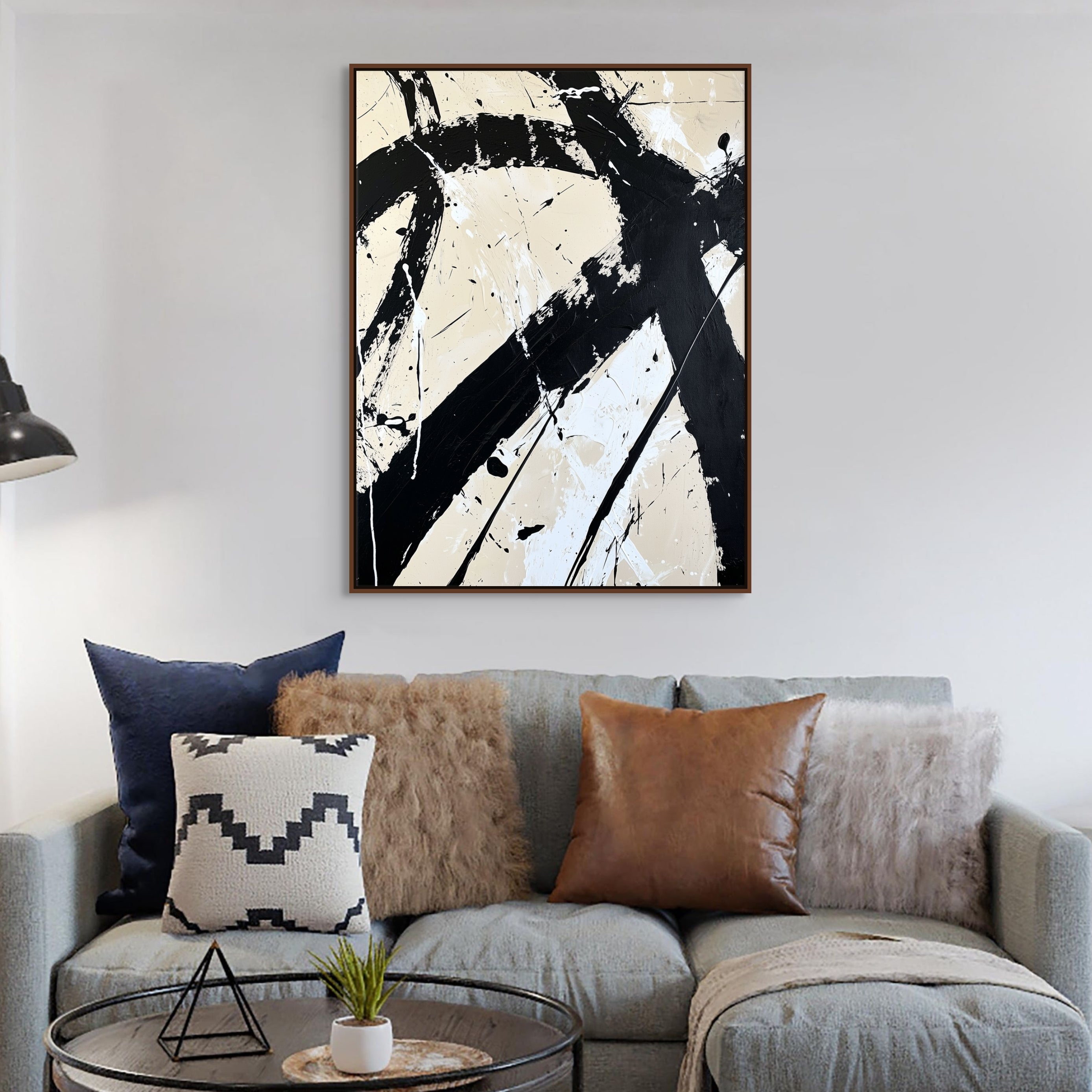 D0475-hand-painted-wall-art-living-room-image-room-f-walnut