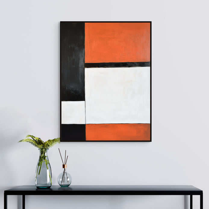 D0478-hand-painted-wall-art-hallway-room-image-room-f-black