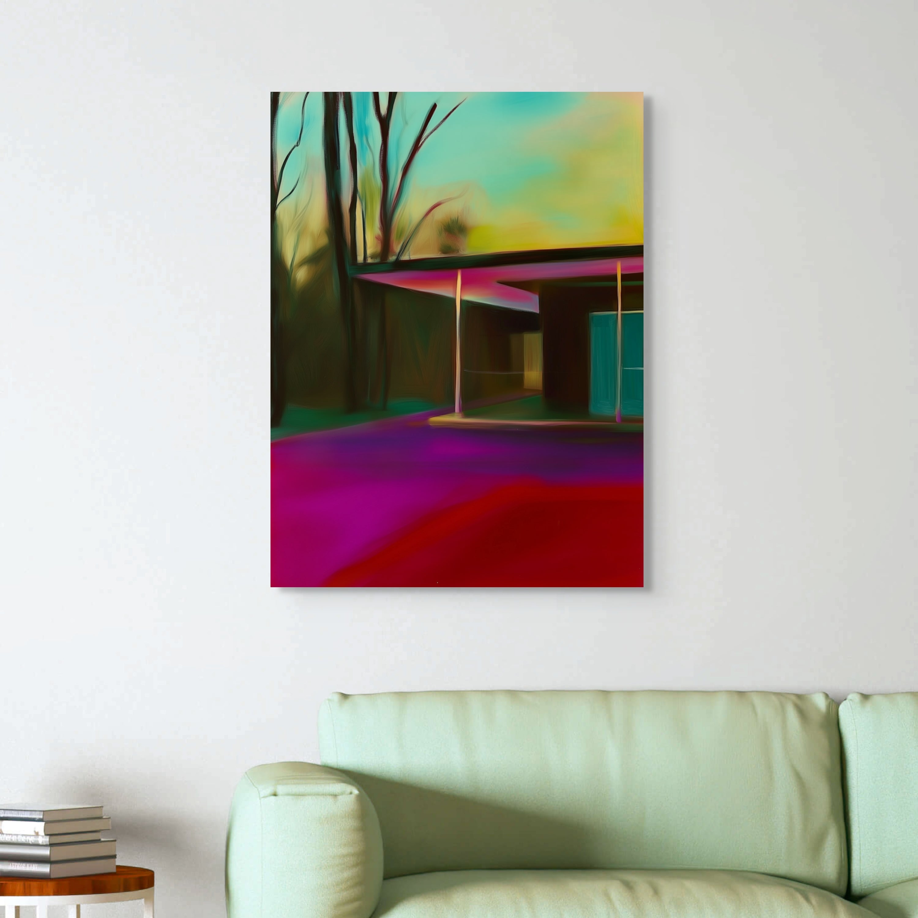 D0479-hand-painted-wall-art-living-room-image