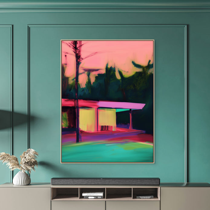 D0481-hand-painted-wall-art-hallway-room-image