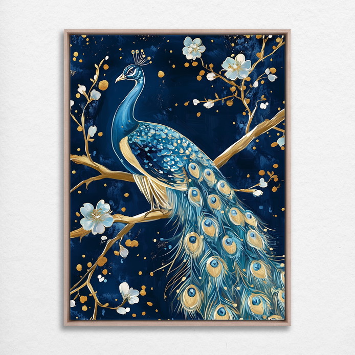 Peacock in Bloom