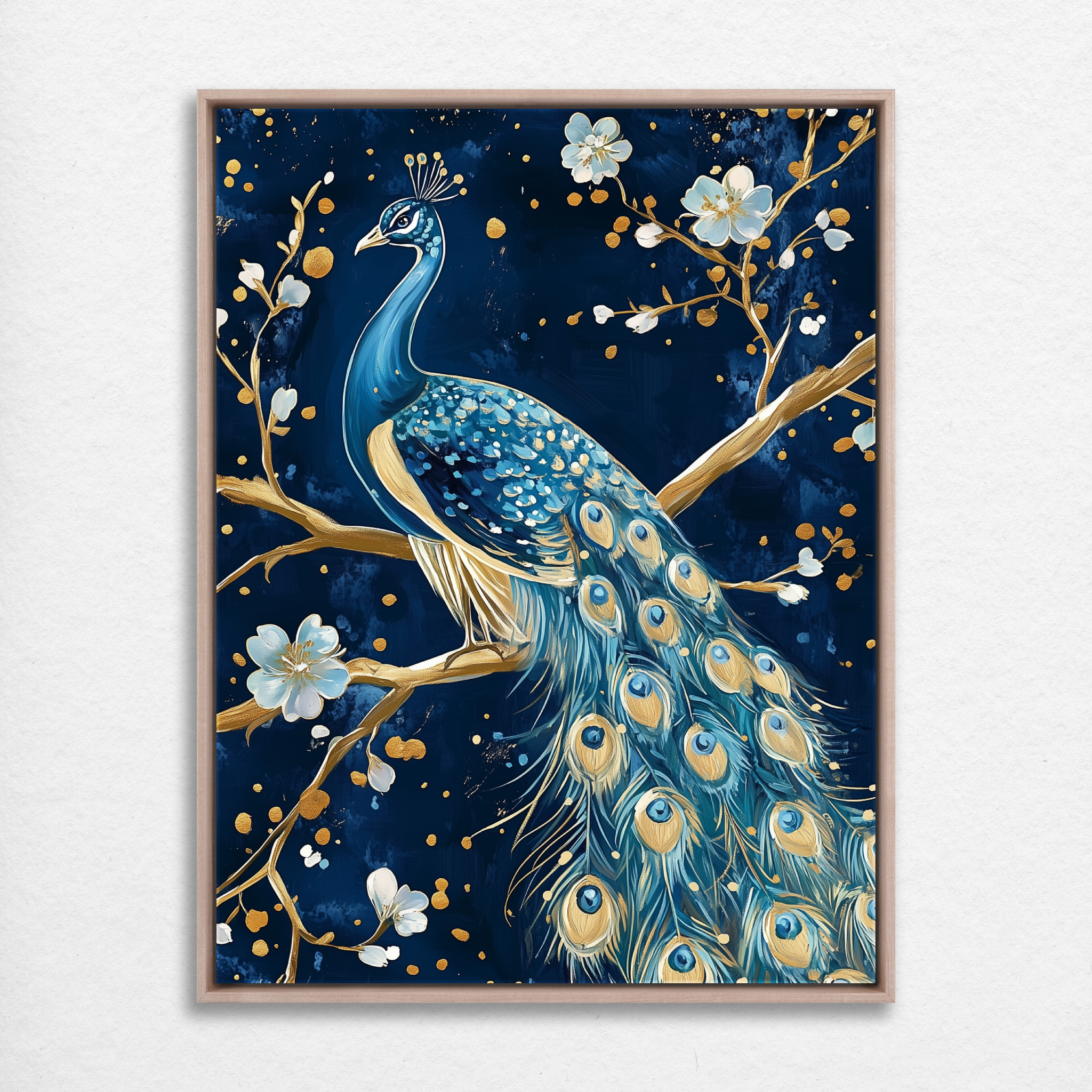 Peacock in Bloom