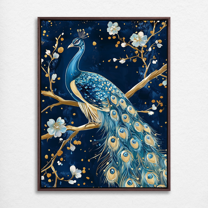 Peacock in Bloom