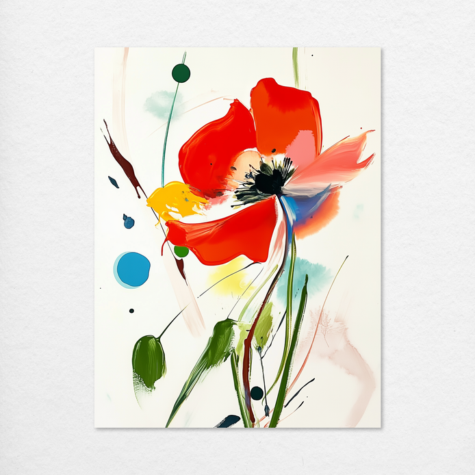 Blossoming Red