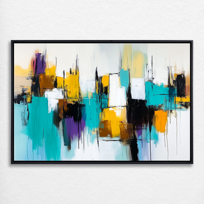 D0559-hand-painted-wall-art_3_3x2-horizontal-frame-black.psd