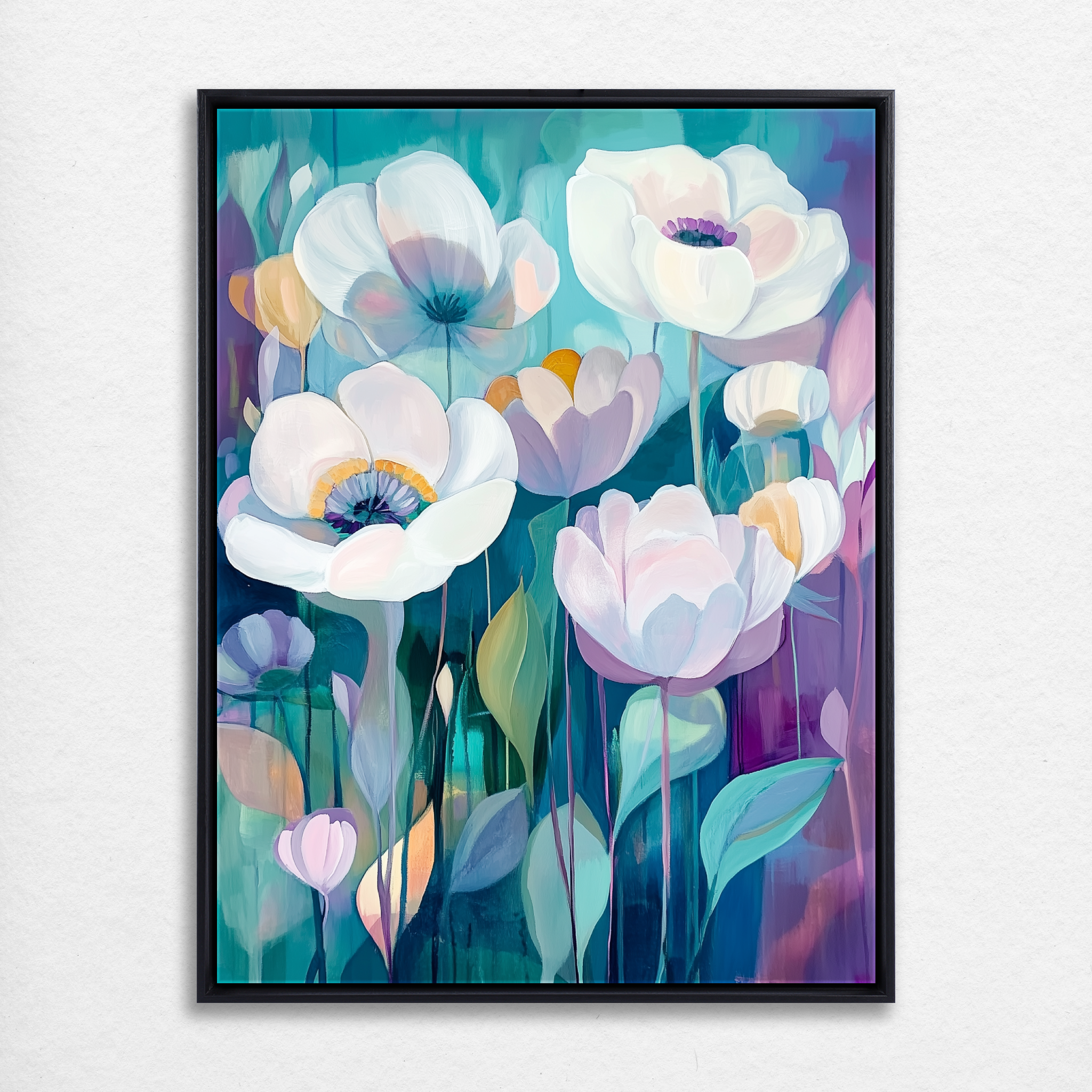 D0604-hand-painted-wall-art_4_3x4-vertical-frame-black.psd
