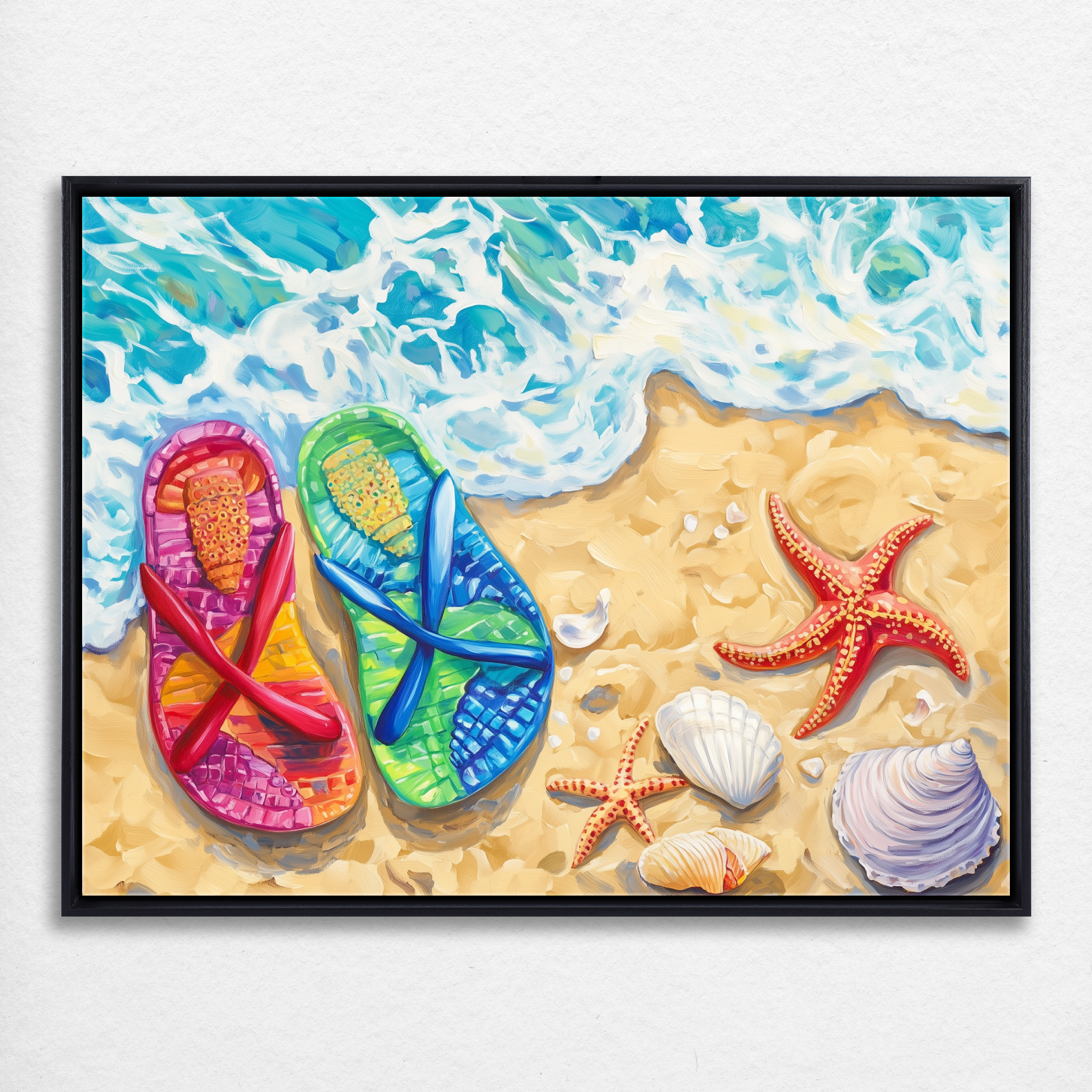 D0627-hand-painted-wall-art_1_4x3-horizontal-frame-black.psd