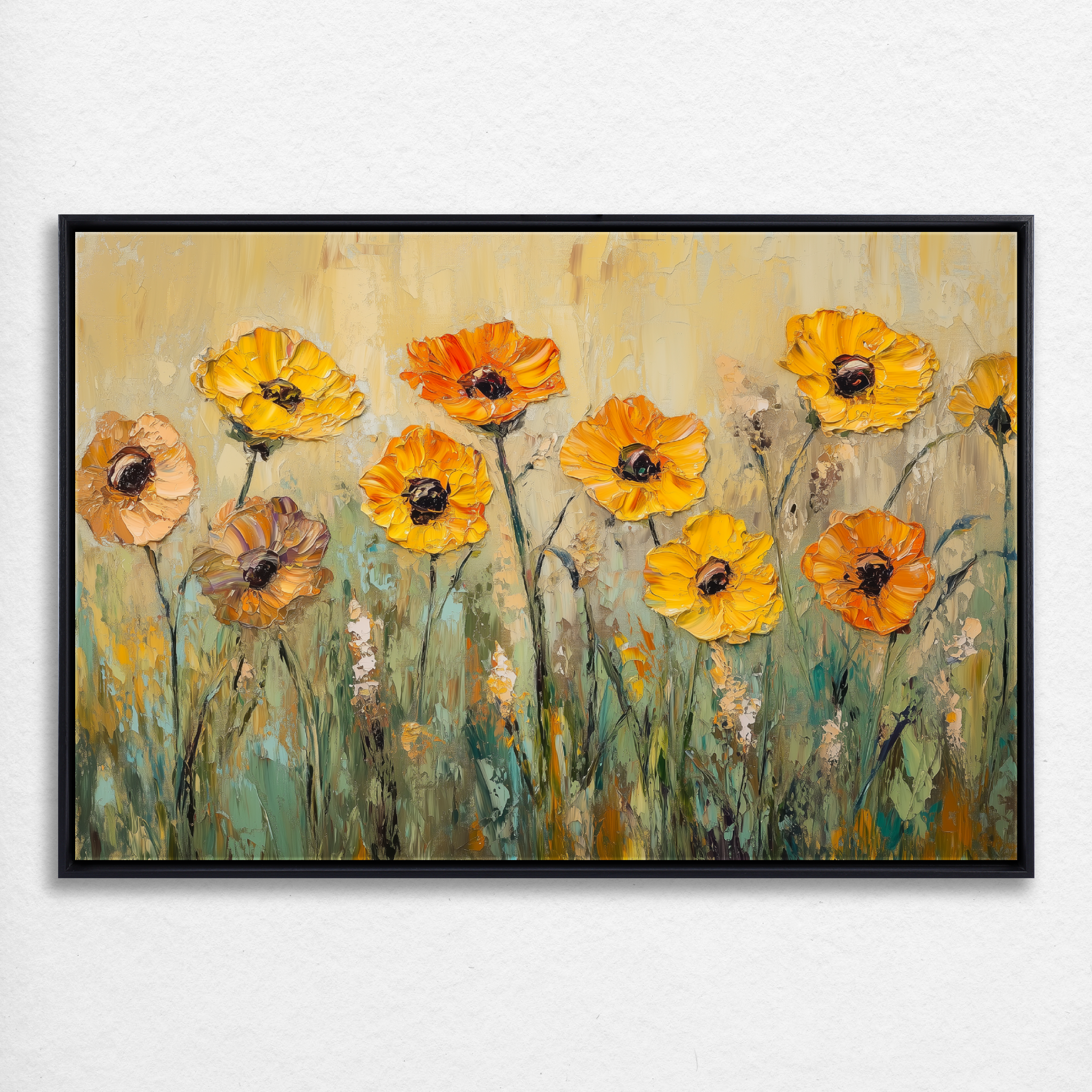 Sunset Meadow Blooms