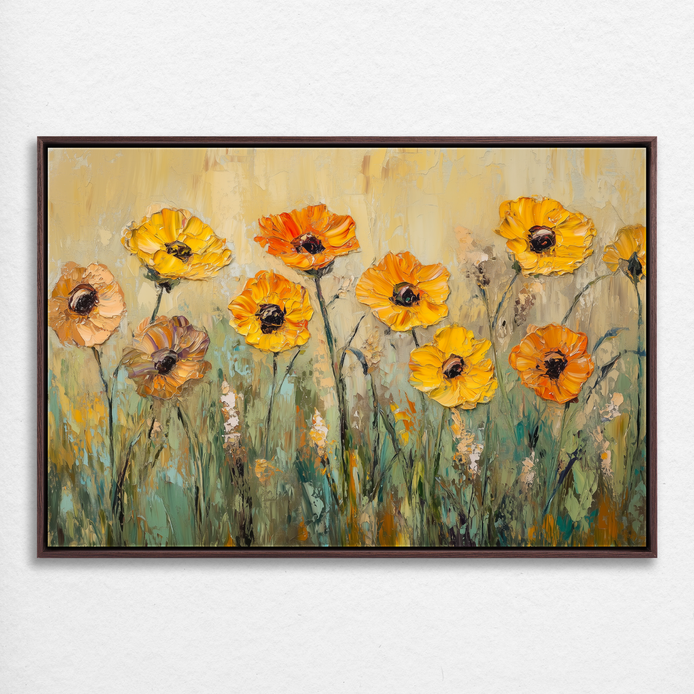 Sunset Meadow Blooms