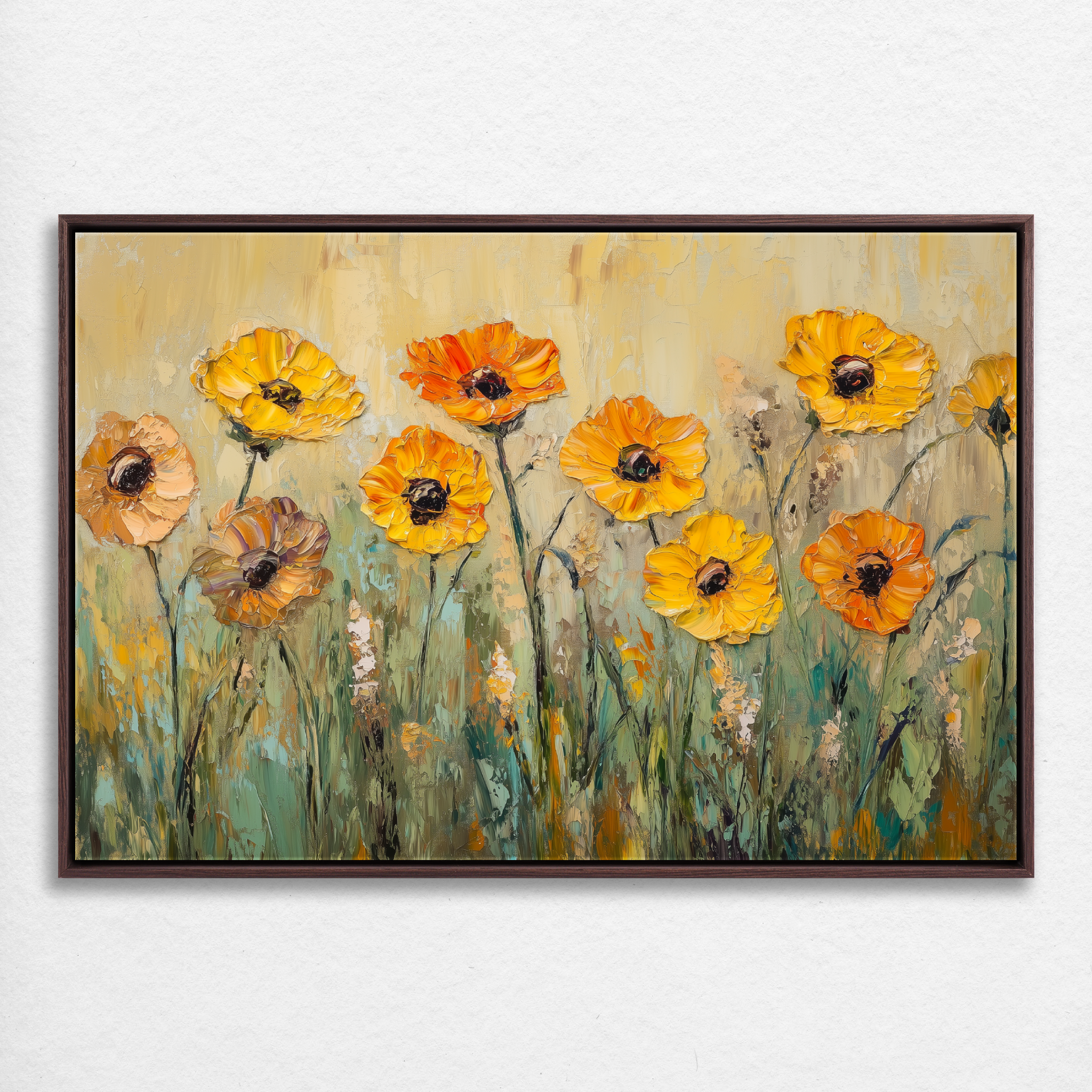 Sunset Meadow Blooms