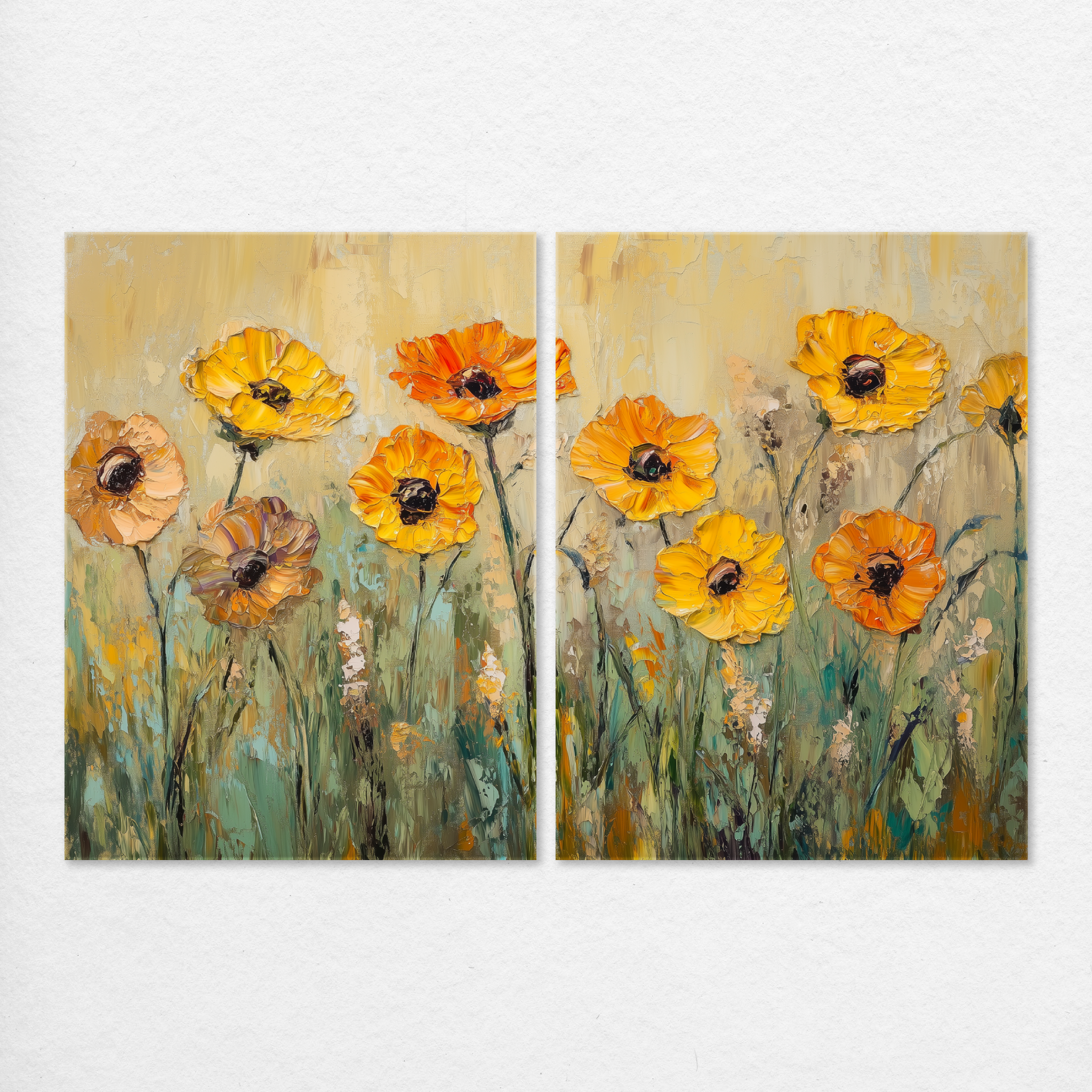 Sunset Meadow Blooms