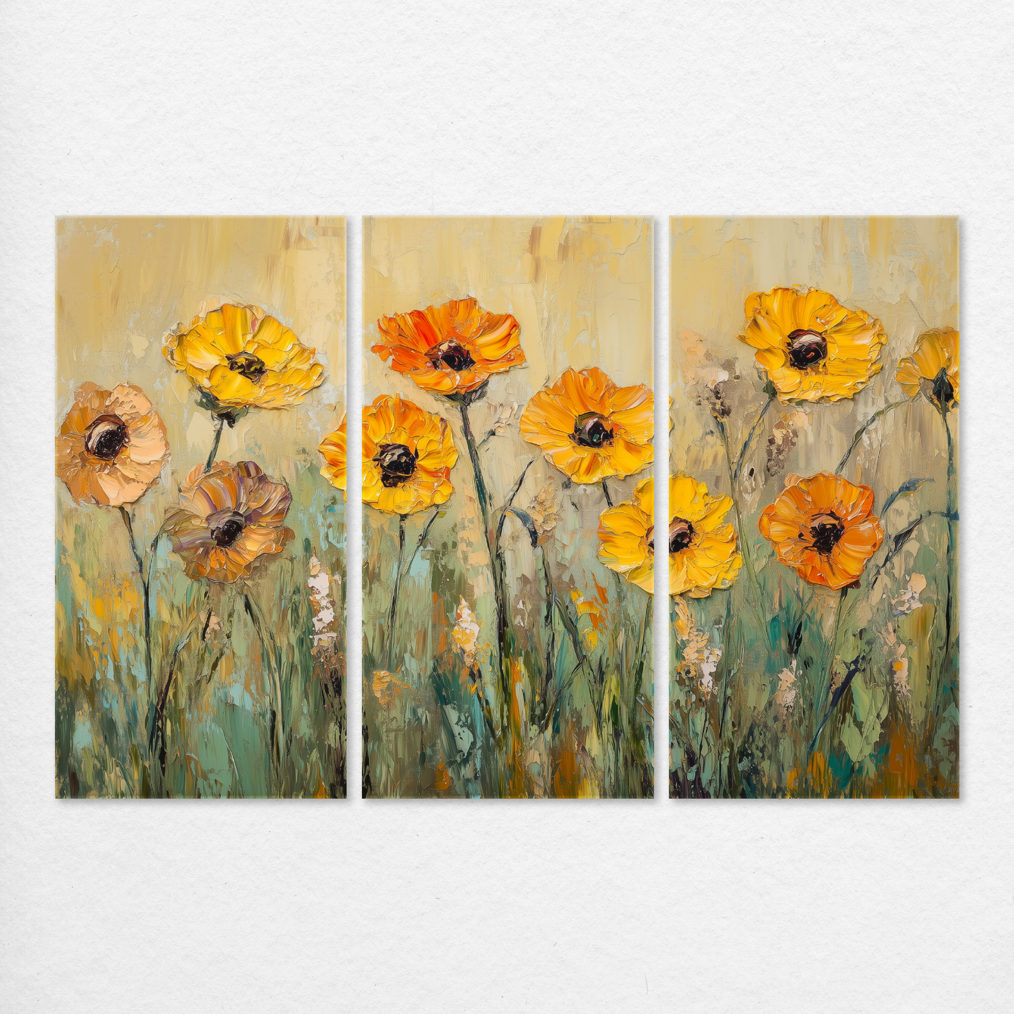 Sunset Meadow Blooms