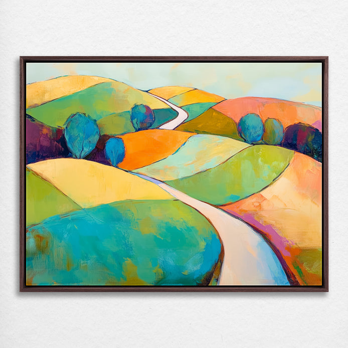 D0659-hand-painted-wall-art_1_4x3-horizontal-frame-walnut.psd