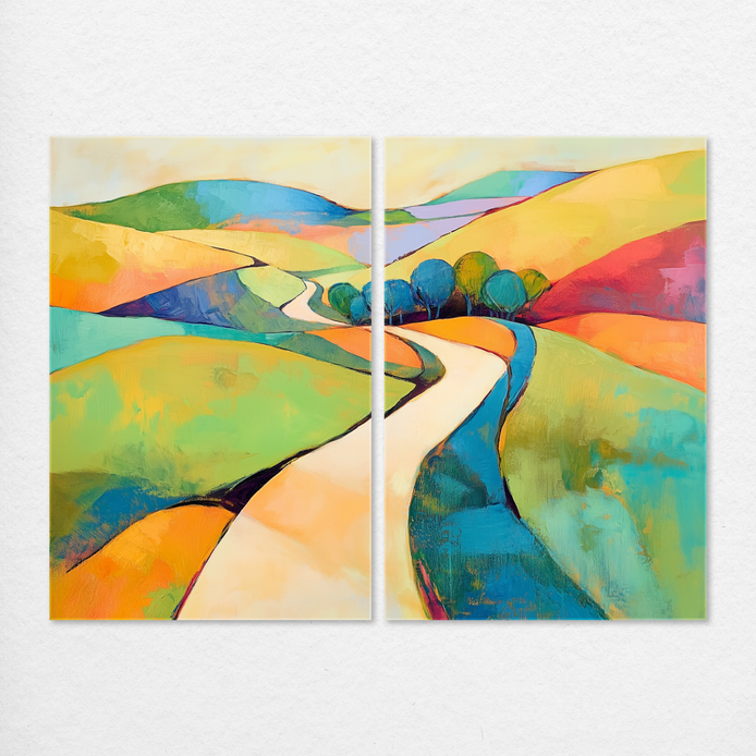 The Colorful Road Home