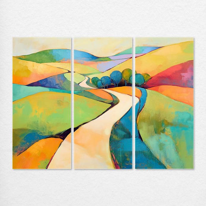 The Colorful Road Home