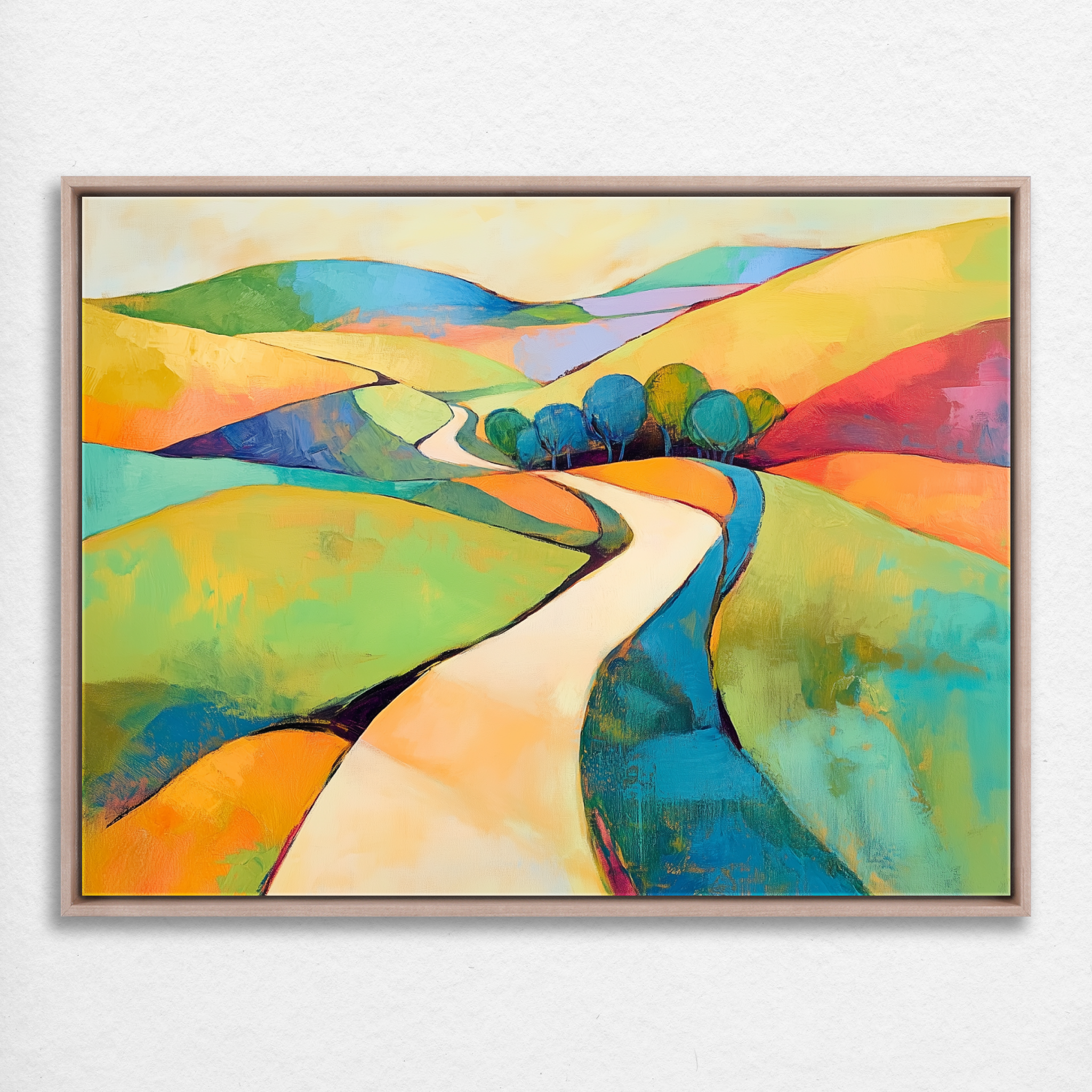 The Colorful Road Home
