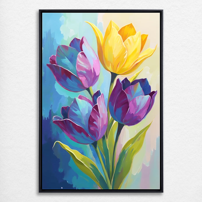 D0711-hand-painted-wall-art_4_2x3-vertical-frame-black.psd