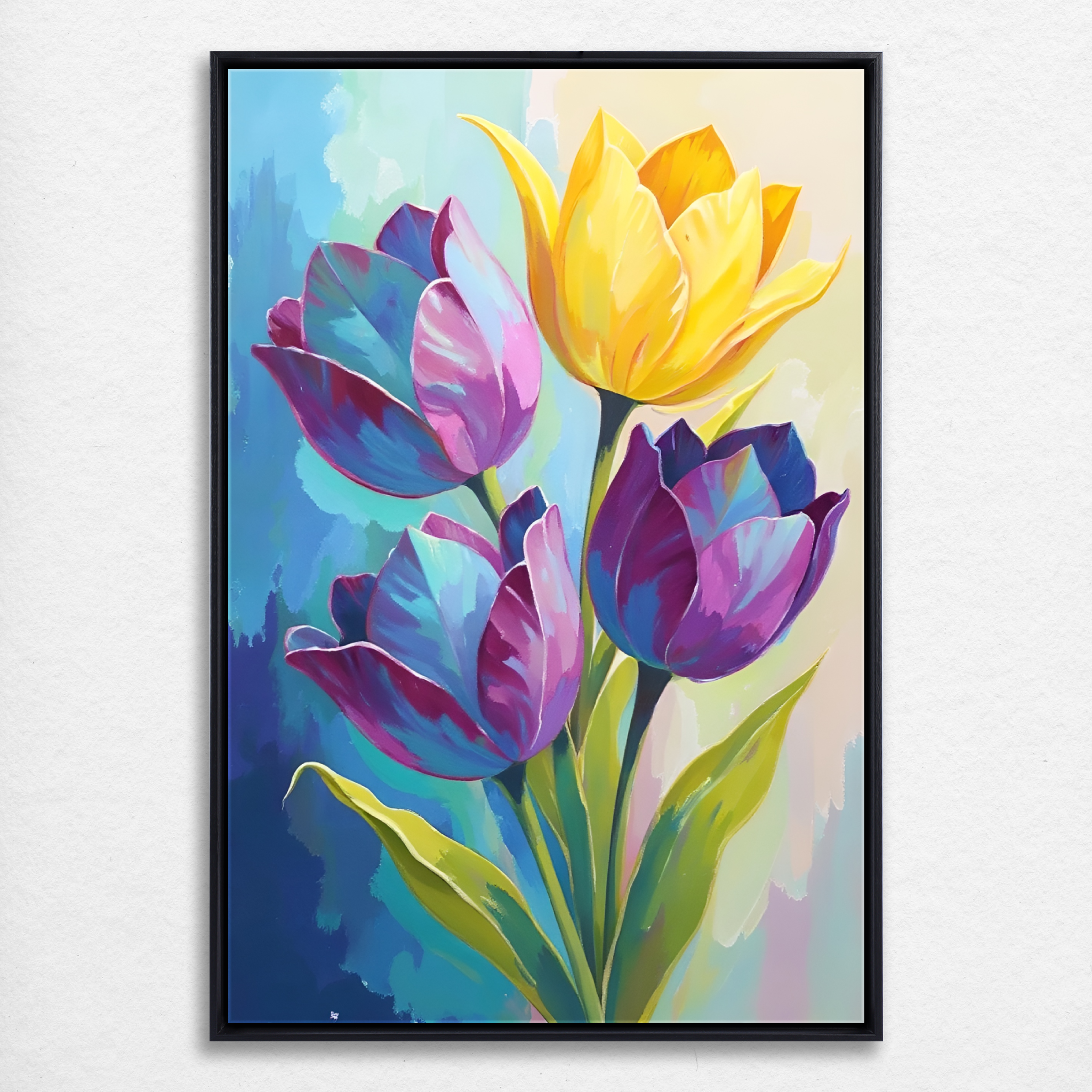 D0711-hand-painted-wall-art_4_2x3-vertical-frame-black.psd